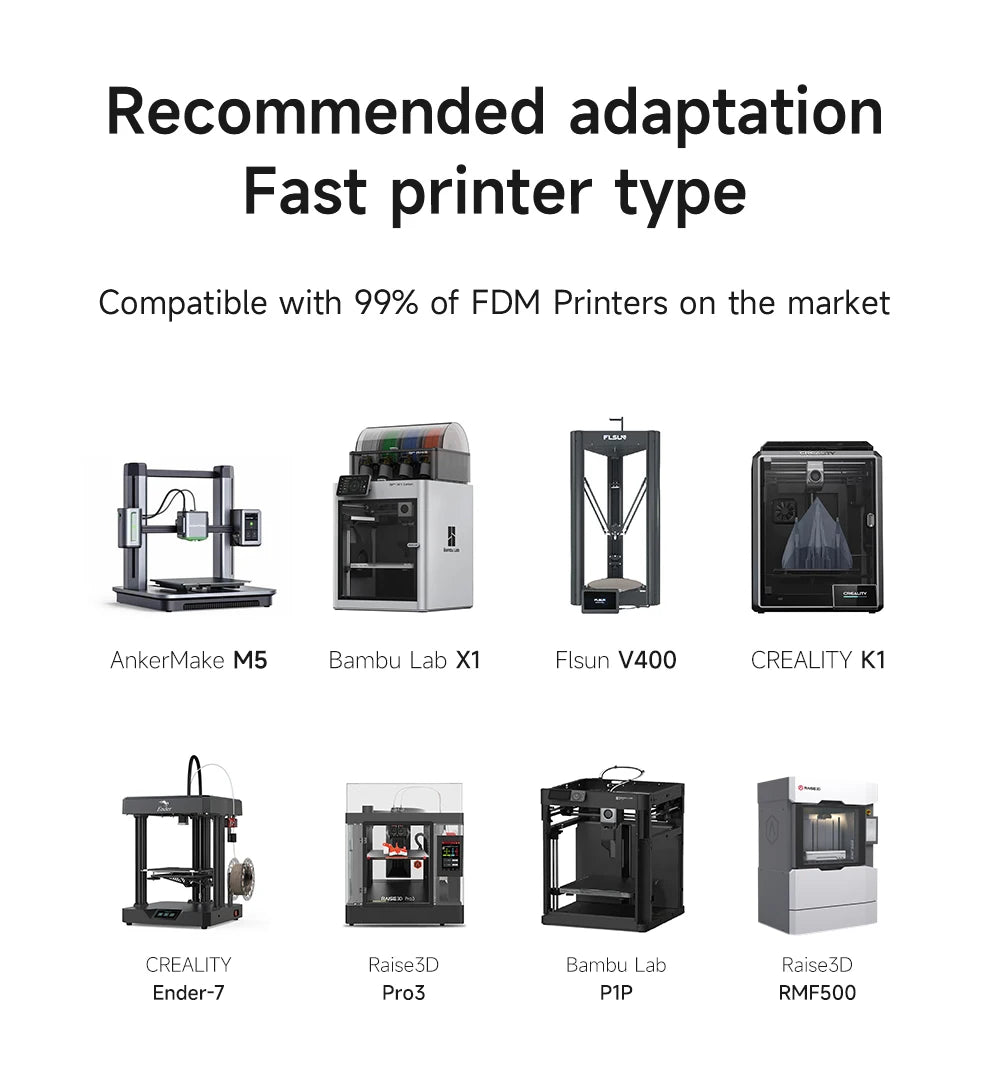 eSUN Carbon Fiber PLA 3D Printer Filament 1KG 1.75MM Fast Printing PLA-CF High-strength Carbon Fiber PLA Filament For Bambu Lab